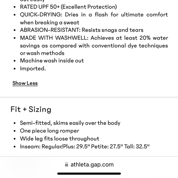 Athleta Brooklyn Heights Wide Leg Jumpsuit - Picture 8 of 8